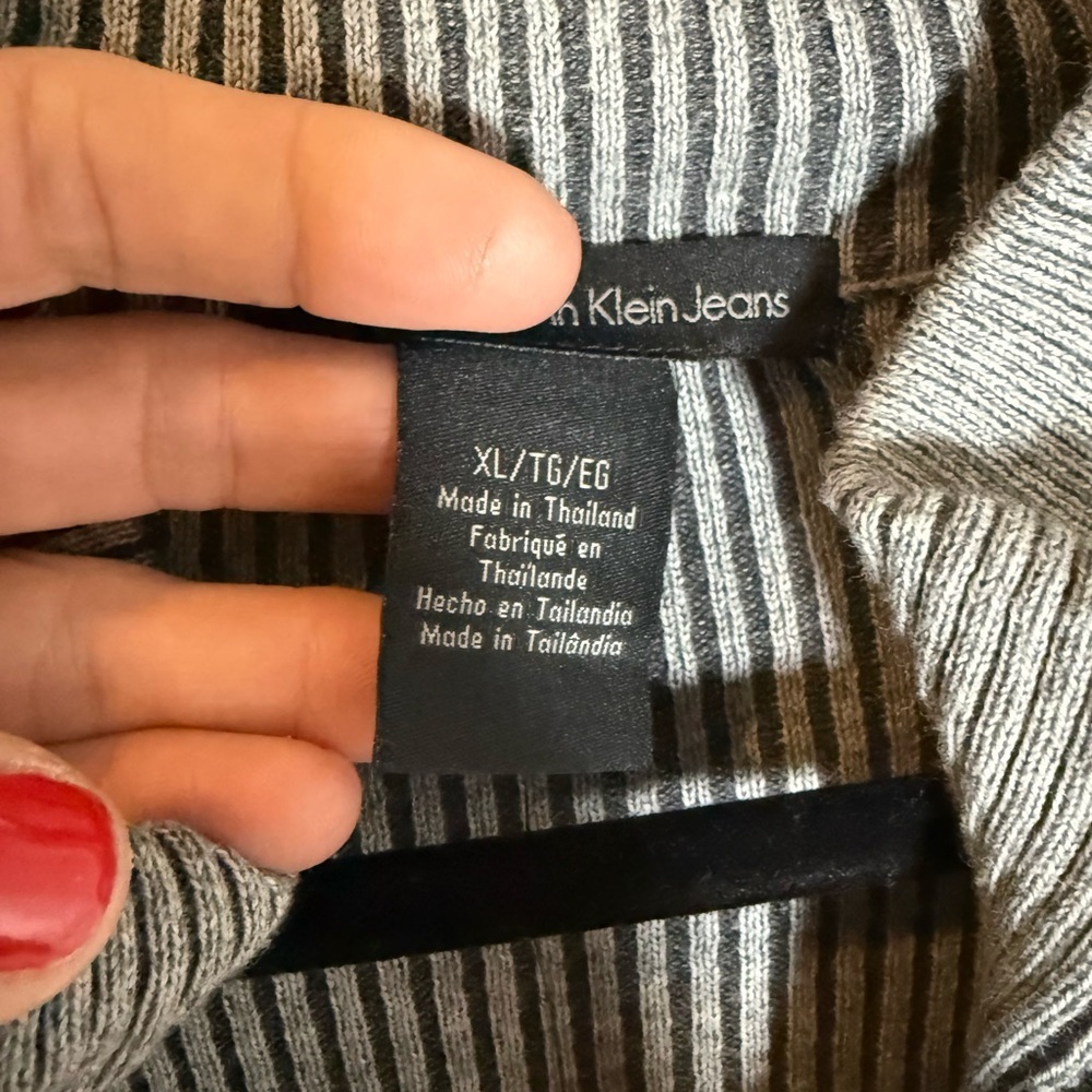 Calvin Klein 1/4 zip sweater • NWT • Men’s XL - Picture 3 of 8